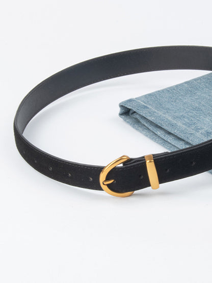 Santiago | Cinturón de Ante Premium para Hombre con Estilo Elegante 4