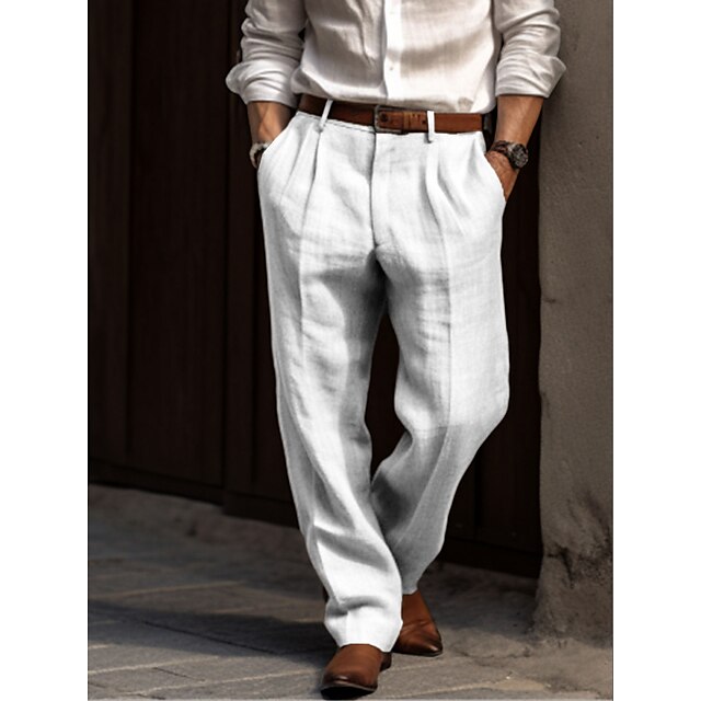 Santiago | Pantalones de Lino Elegantes para Hombre 1