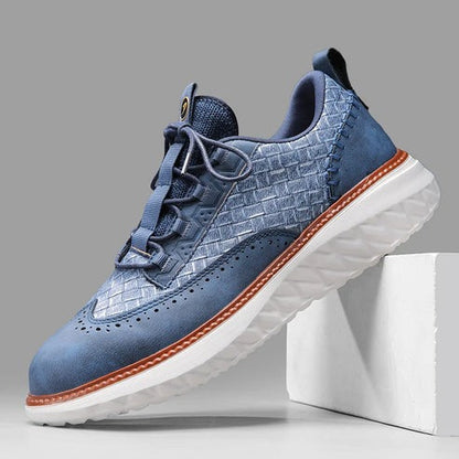 Santiago | Zapatillas Blancas de Malla para Hombre con Comodidad y Estilo Casual 0
