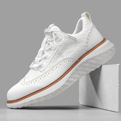 Santiago | Zapatillas Blancas de Malla para Hombre con Comodidad y Estilo Casual 2