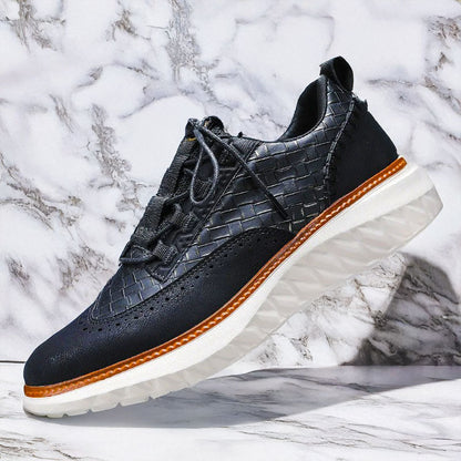 Santiago | Zapatillas Blancas de Malla para Hombre con Comodidad y Estilo Casual 7