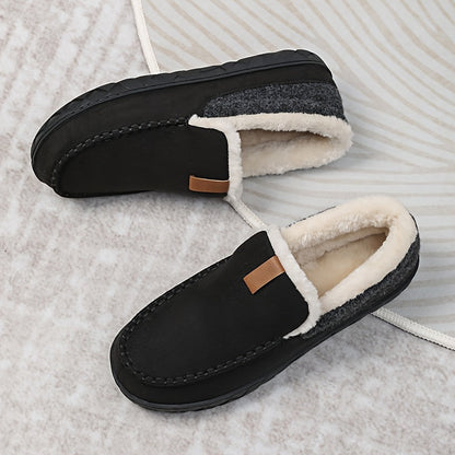 Sergio | Pantuflas de Invierno para Hombre con Suela de Lana y Ajuste Confortable 0