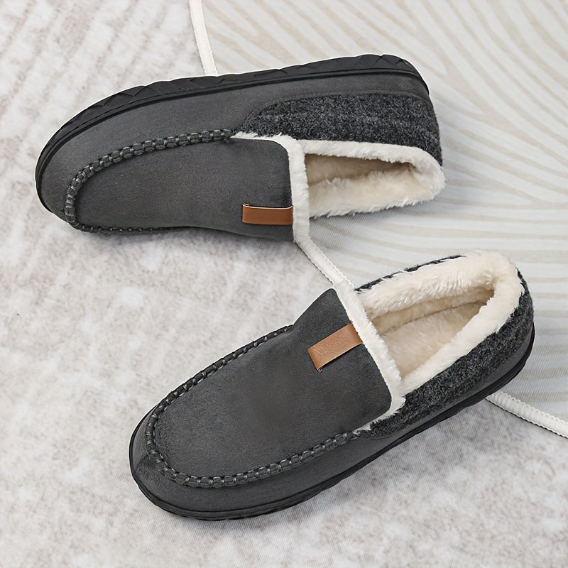 Sergio | Pantuflas de Invierno para Hombre con Suela de Lana y Ajuste Confortable 5