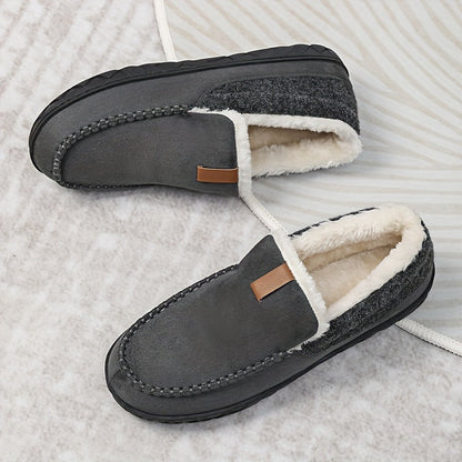 Sergio | Pantuflas de Invierno para Hombre con Suela de Lana y Ajuste Confortable 5