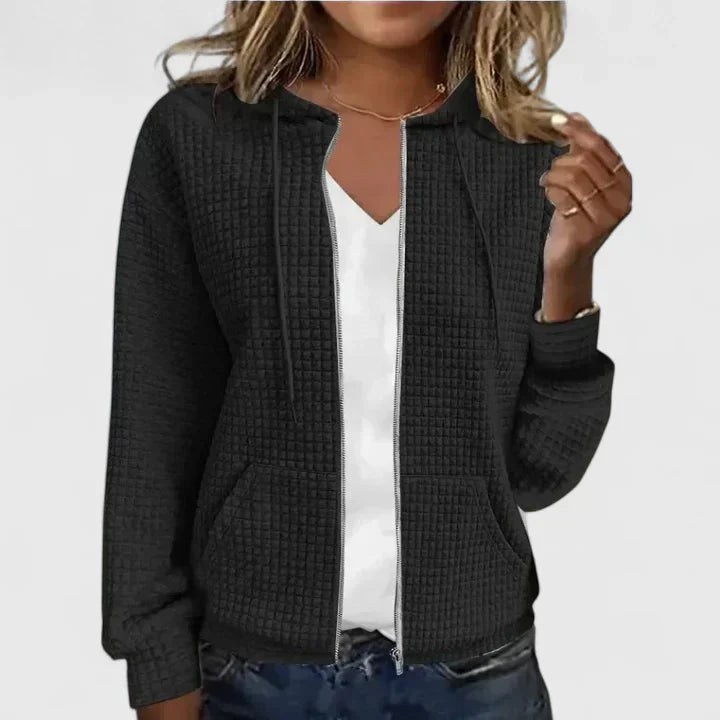 Sofía | Chaqueta Acolchada con Cremallera Frontal para Mujer 1