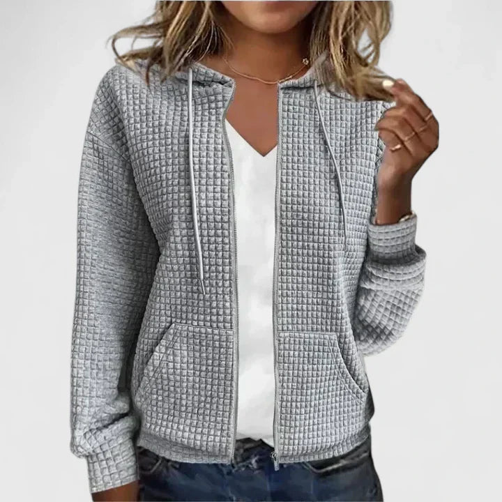 Sofía | Chaqueta Acolchada con Cremallera Frontal para Mujer 3
