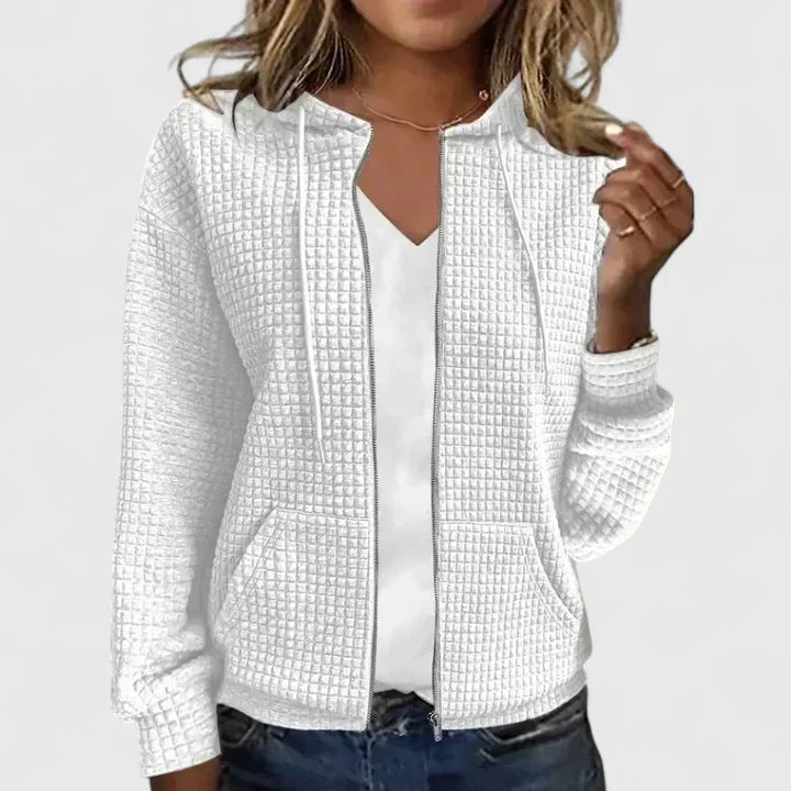 Sofía | Chaqueta Acolchada con Cremallera Frontal para Mujer 5
