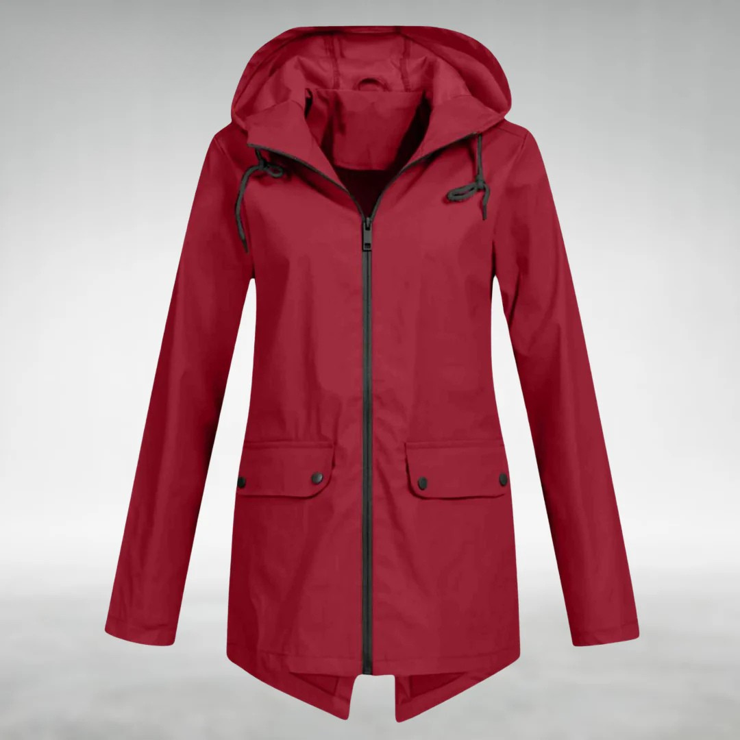 Sofía | Chaqueta Ligera con Capucha y Cremallera para Mujer 1
