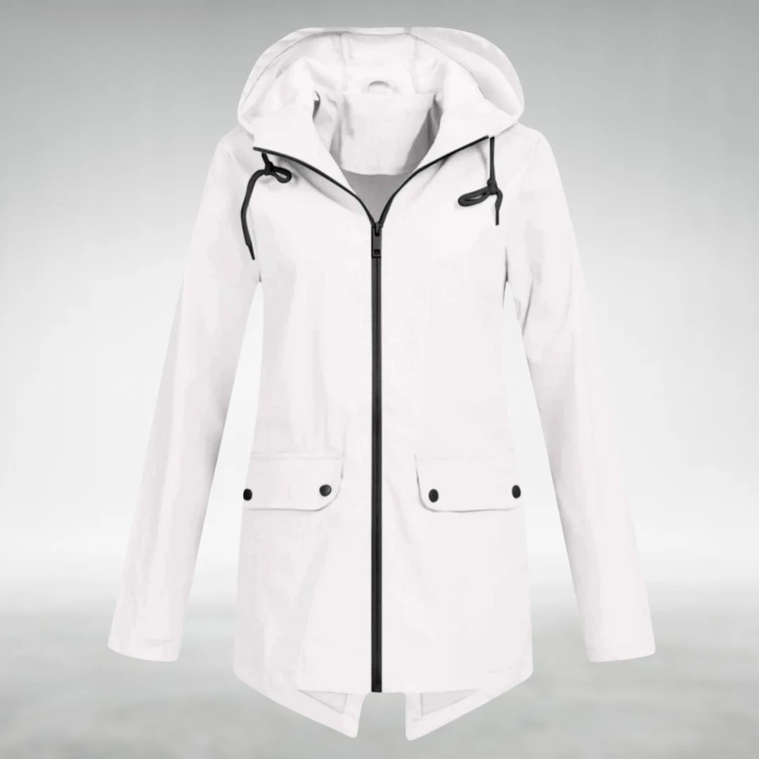 Sofía | Chaqueta Ligera con Capucha y Cremallera para Mujer 2