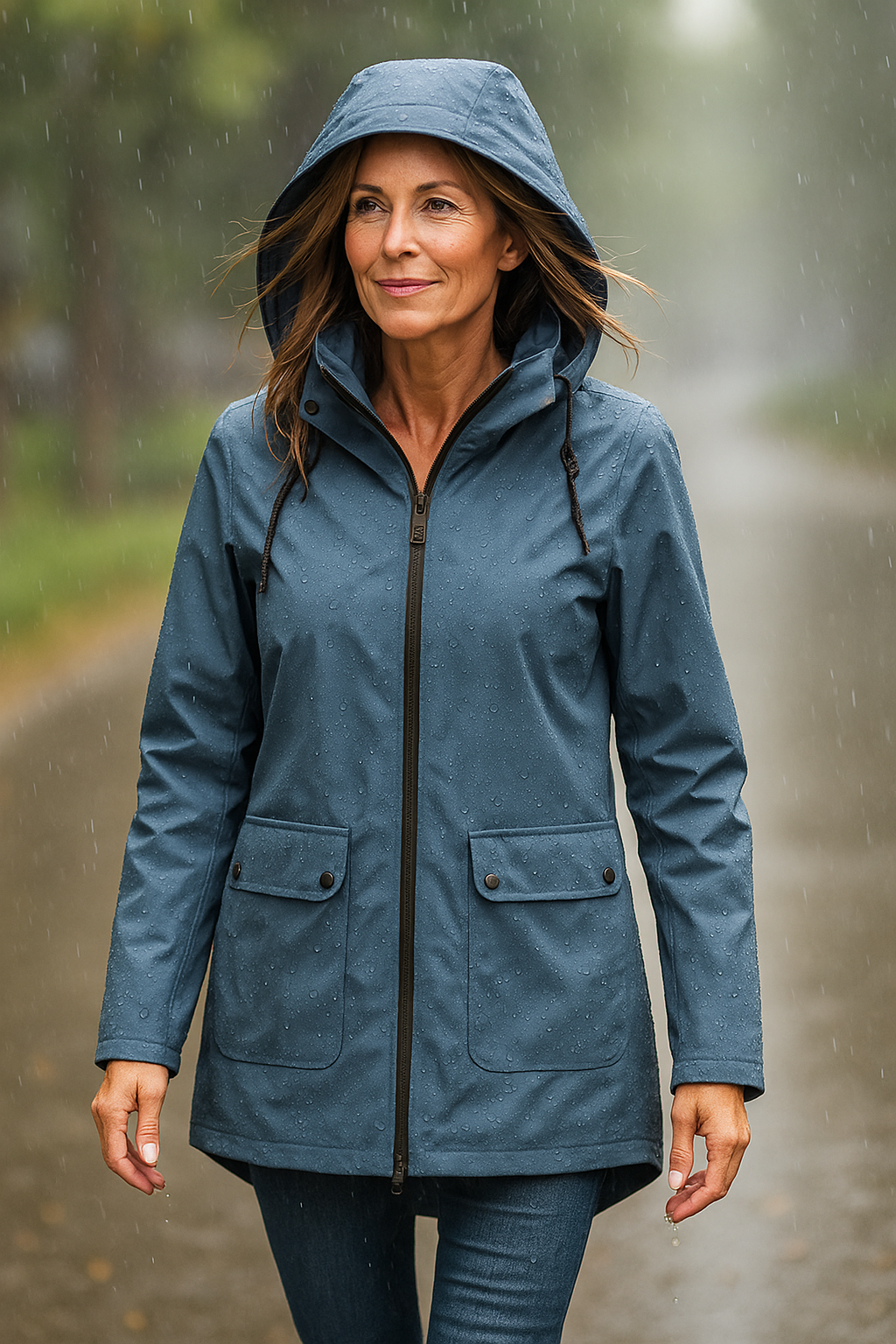 Sofía | Chaqueta Ligera con Capucha y Cremallera para Mujer 6
