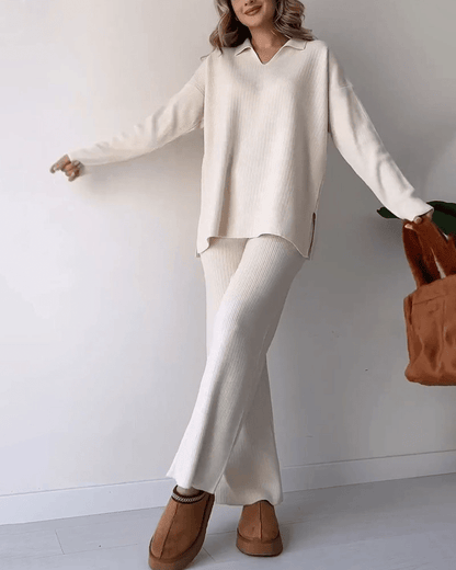 Sofía | Conjunto Punto Mujer de Dos Piezas Elegante y Cómodo 1