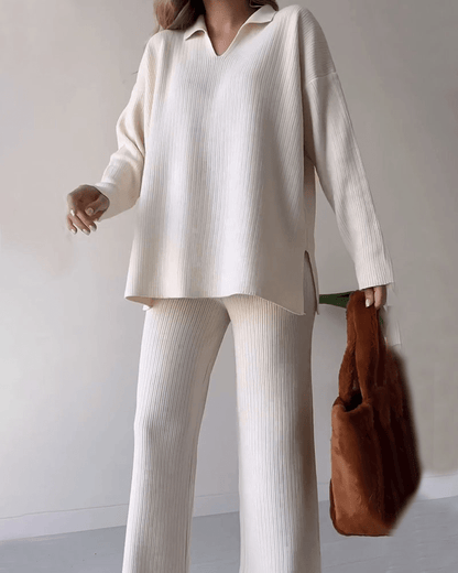 Sofía | Conjunto Punto Mujer de Dos Piezas Elegante y Cómodo 2