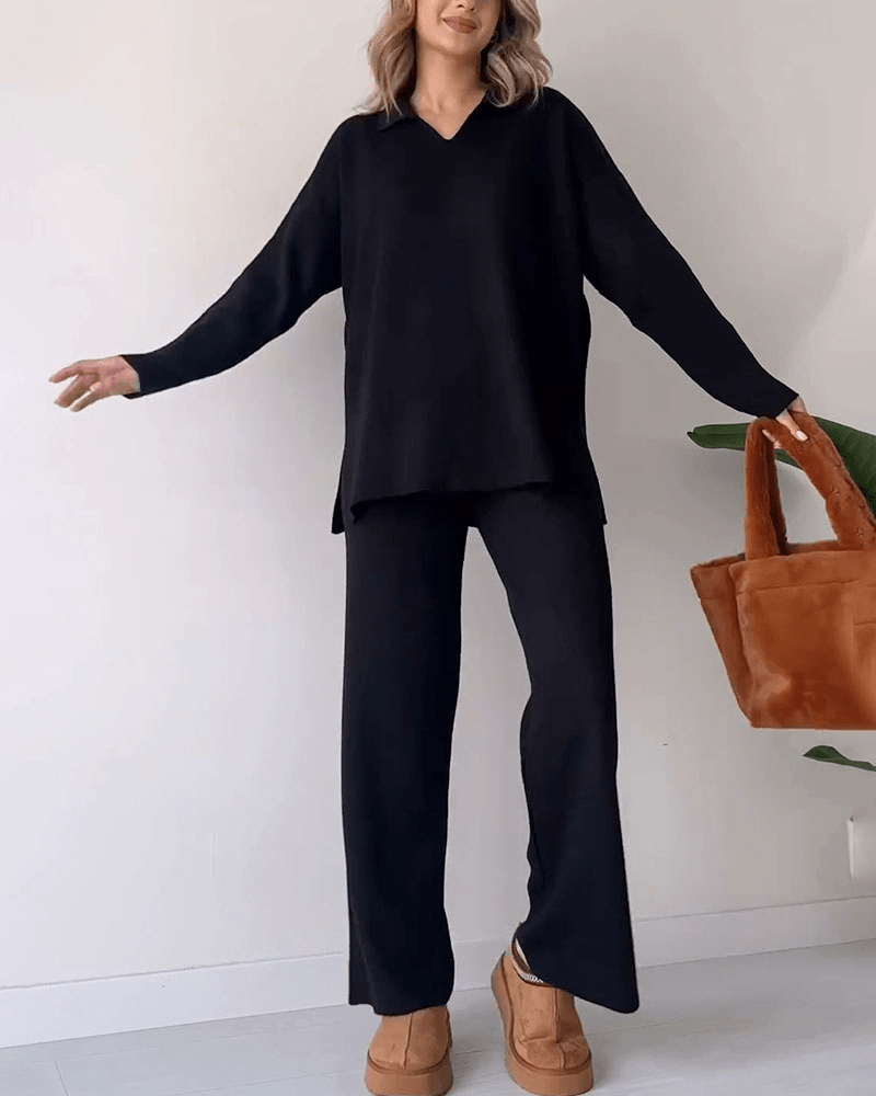 Sofía | Conjunto Punto Mujer de Dos Piezas Elegante y Cómodo 5
