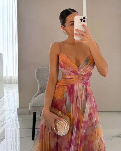 Sofía | Elegante Vestido Largo Floral Verano 3