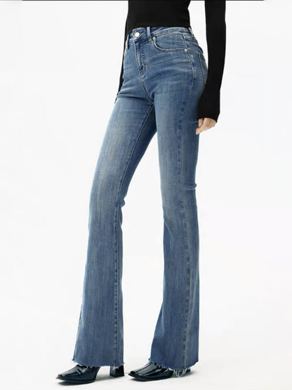 Sofía | Jeans De Mezclilla De Cintura Alta Y Corte Ajustado Para Mujer 4