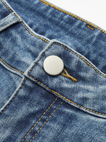 Sofía | Jeans De Mezclilla De Cintura Alta Y Corte Ajustado Para Mujer 5