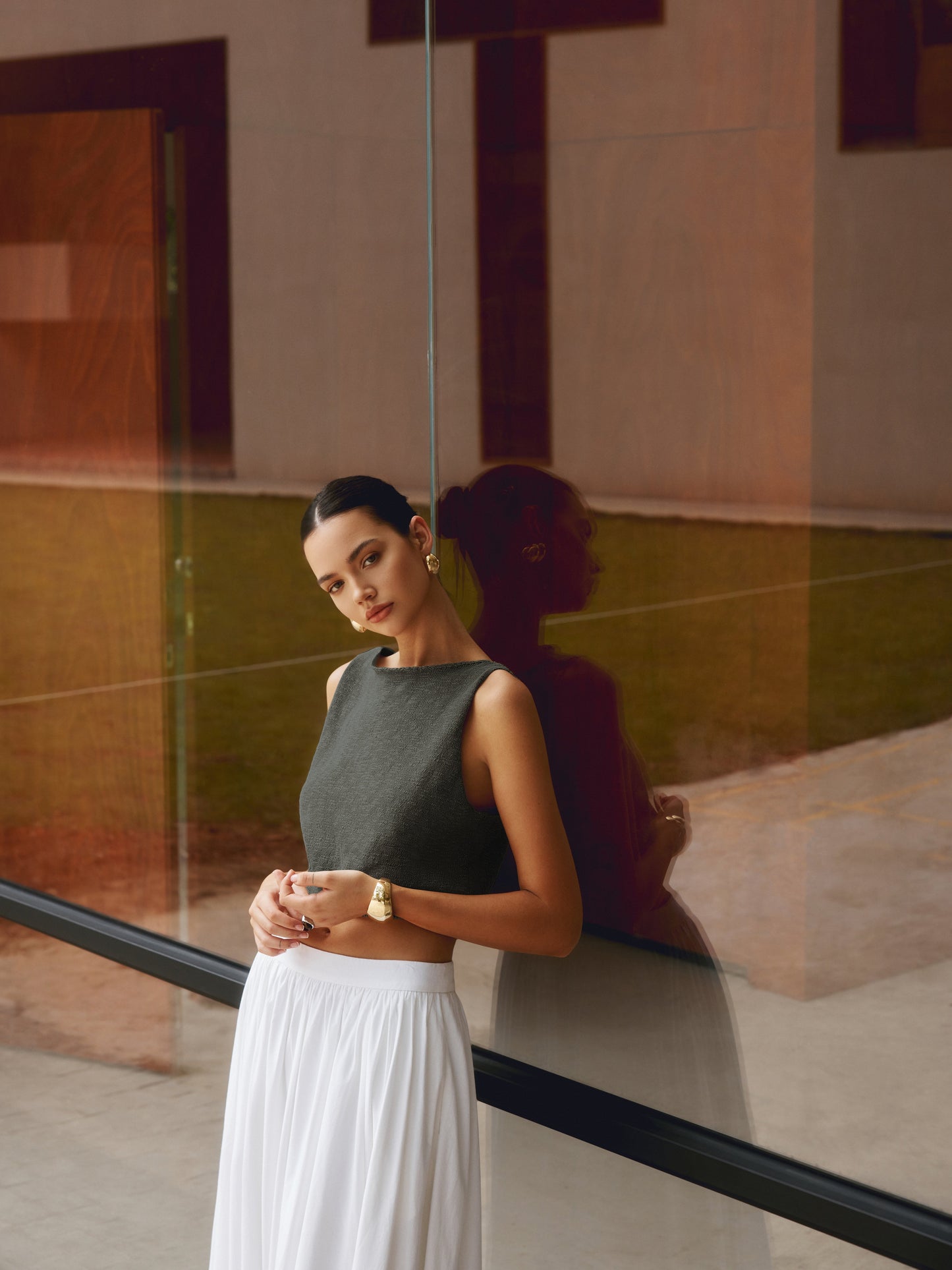 Sofía | Moderno Top Corto de Algodón para Mujer, Casual y Versátil 9