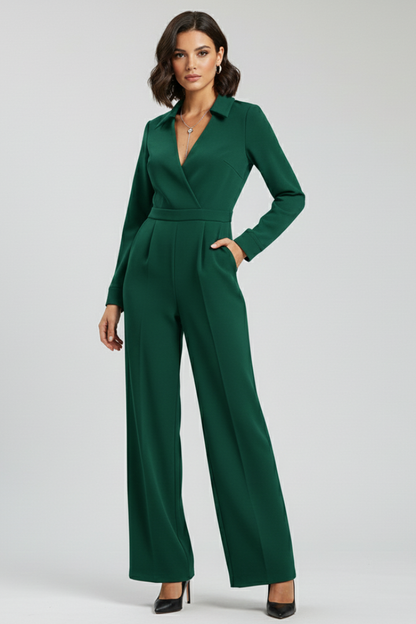 Sofía | Mono de Pierna Ancha con Cuello para Mujer - Estilo Veraniego Elegante 6