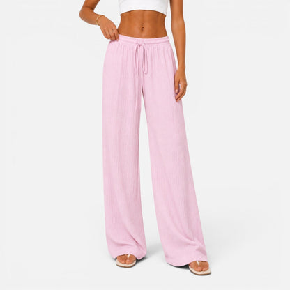 Sofía | Pantalón Palazzo Ajustable para Mujer con Cintura Elástica y Estilo Versátil 8