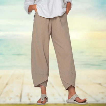 Sofía | Pantalones Aireados de Algodón Ligero para Mujer 0