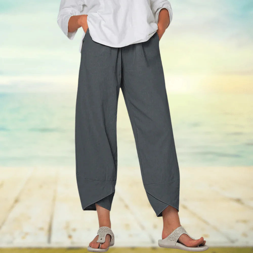 Sofía | Pantalones Aireados de Algodón Ligero para Mujer 1