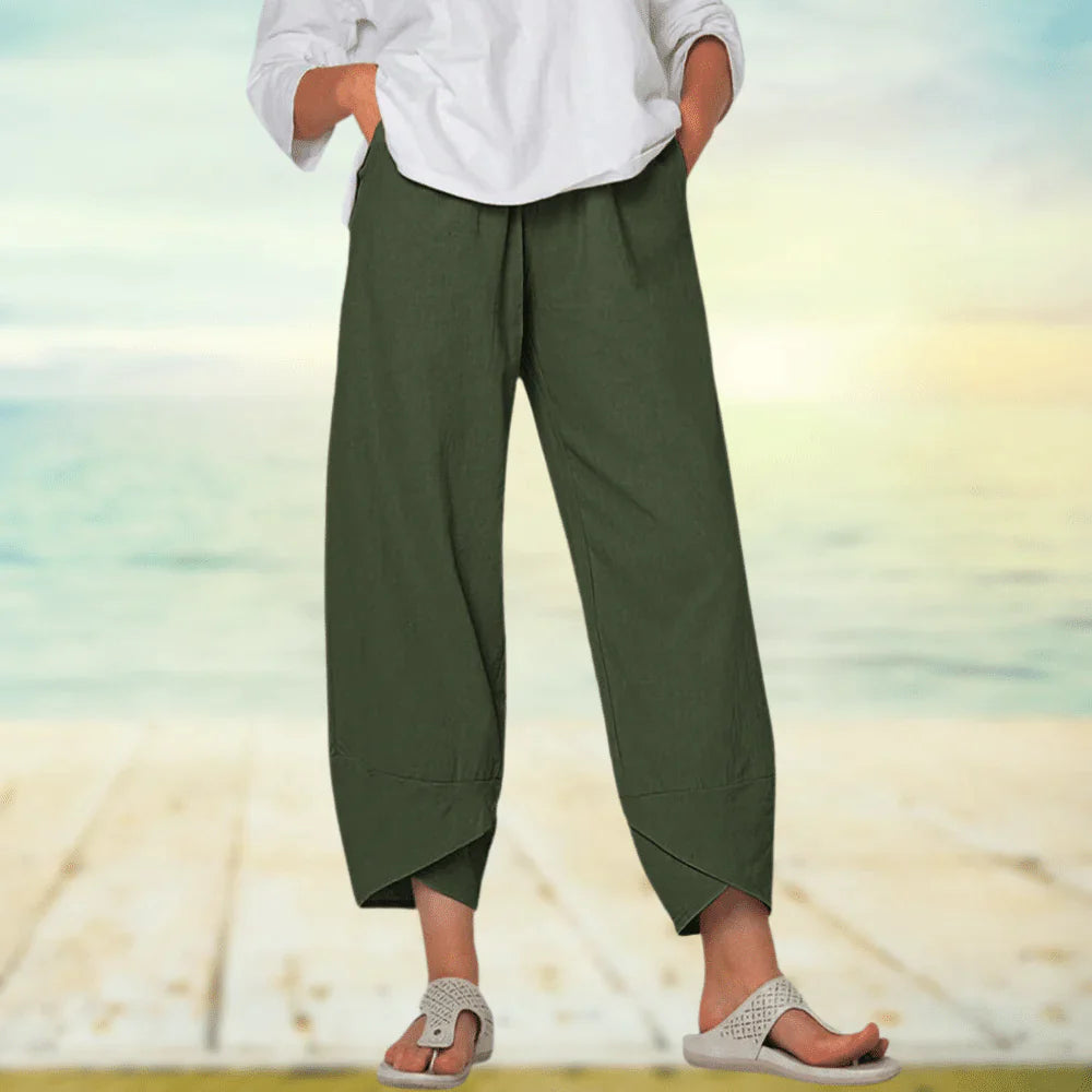 Sofía | Pantalones Aireados de Algodón Ligero para Mujer 2