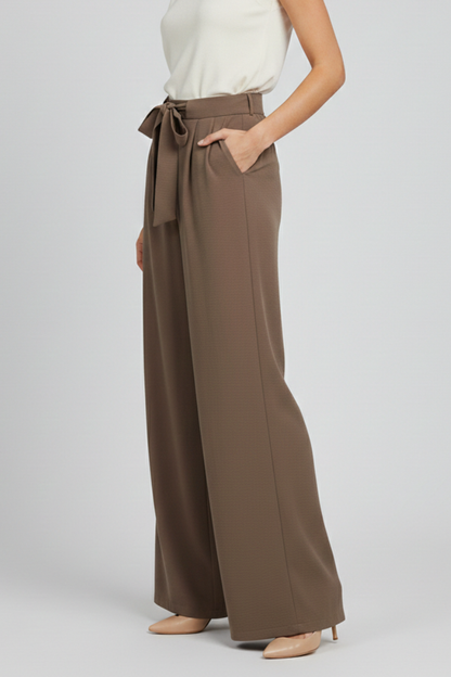 Sofía | Pantalones Palazzo de Mujer con Cintura Ajustable y Pierna Ancha para Verano 2