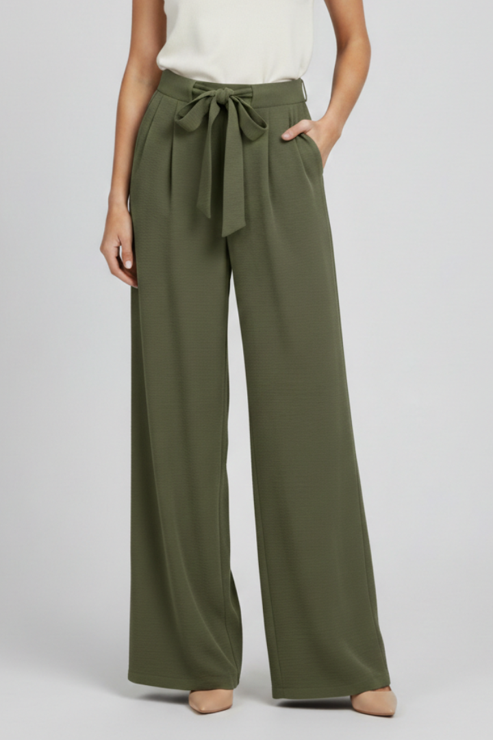 Sofía | Pantalones Palazzo de Mujer con Cintura Ajustable y Pierna Ancha para Verano 7