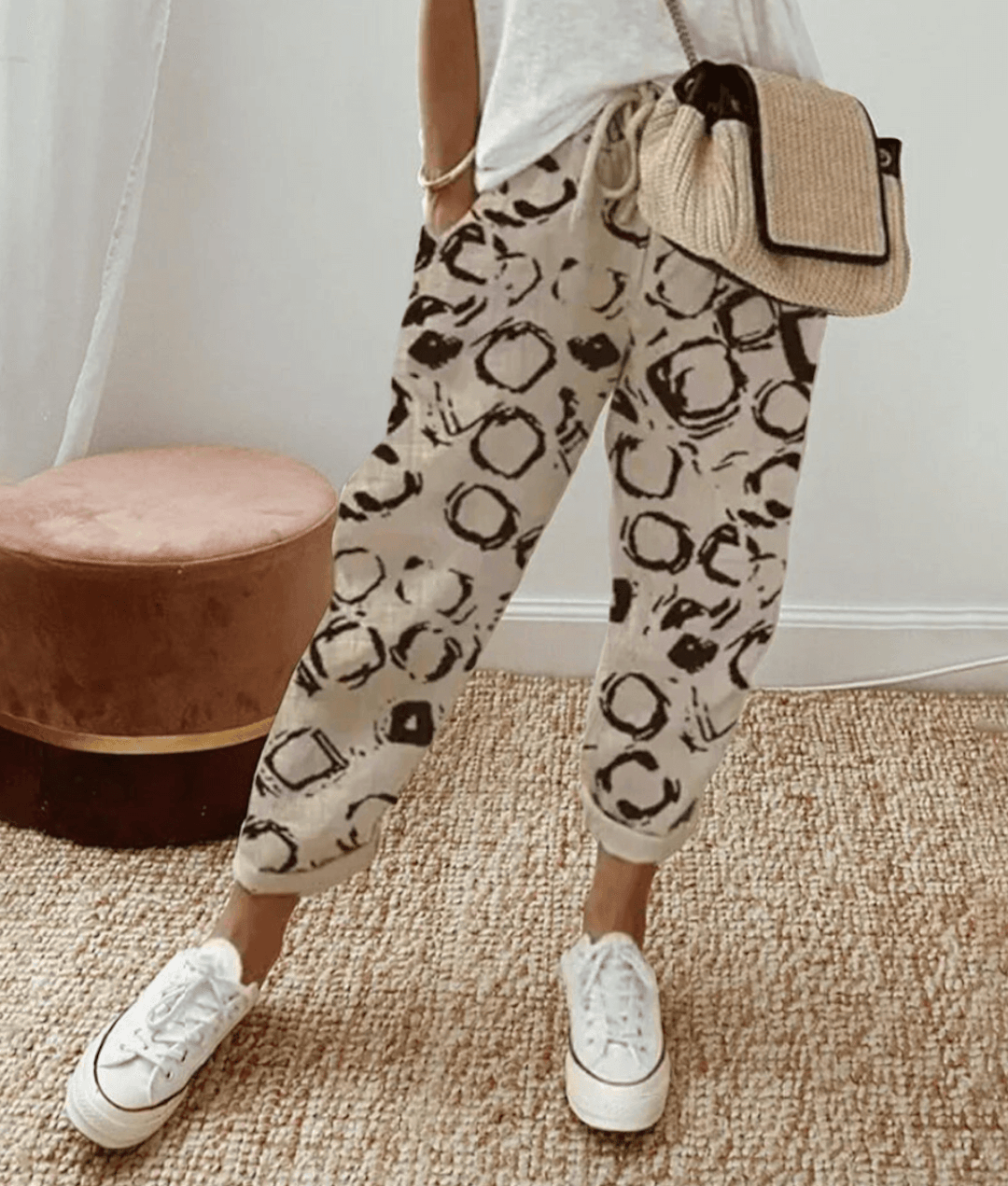 Sofía | Pantalones Relajados de Lino para Mujer con Estilo Elegante 0