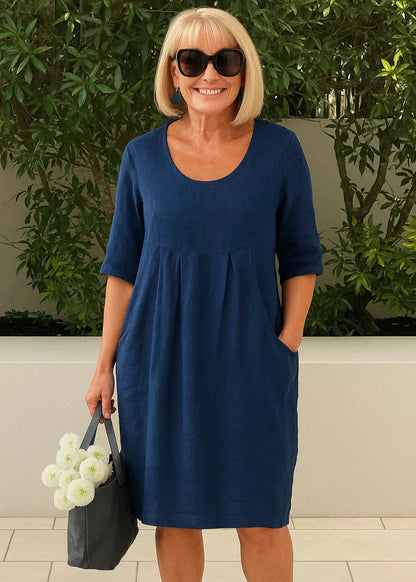 Sofía | Vestido Casual Elegante con Bolsillos para Mujer 2