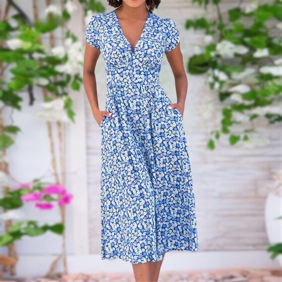 Sofía | Vestido Elegante con Control de Abdomen para Mujer 0