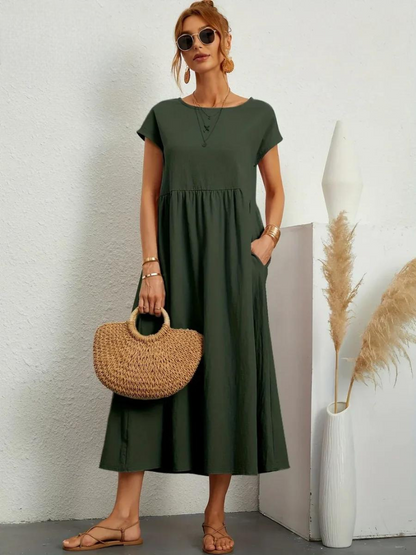 Sofía | Vestido Fluido de Verano para Mujer con Corte Holgado 0
