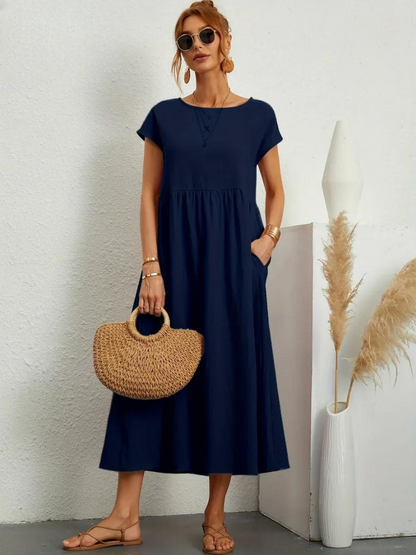 Sofía | Vestido Fluido de Verano para Mujer con Corte Holgado 2