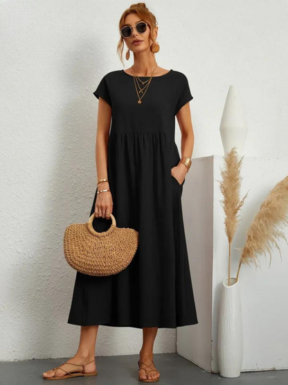 Sofía | Vestido Fluido de Verano para Mujer con Corte Holgado 3
