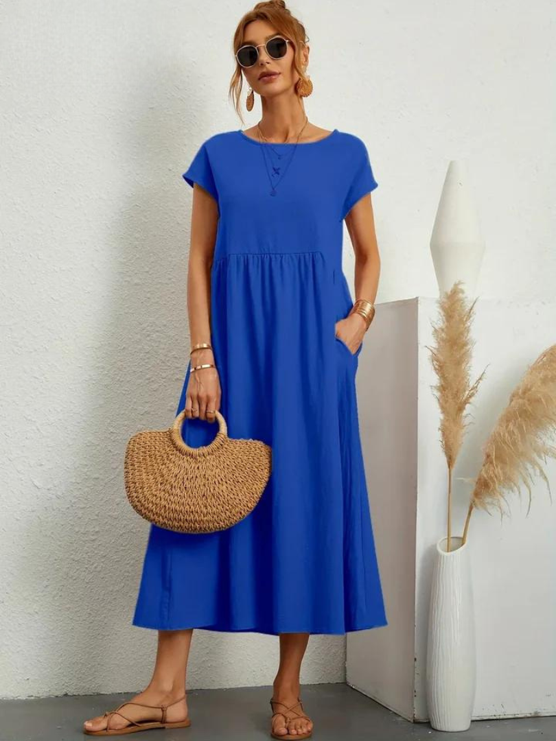 Sofía | Vestido Fluido de Verano para Mujer con Corte Holgado 5