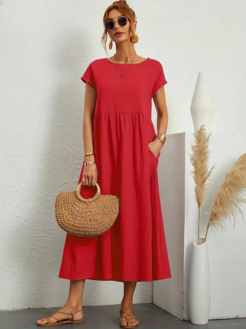 Sofía | Vestido Fluido de Verano para Mujer con Corte Holgado 7