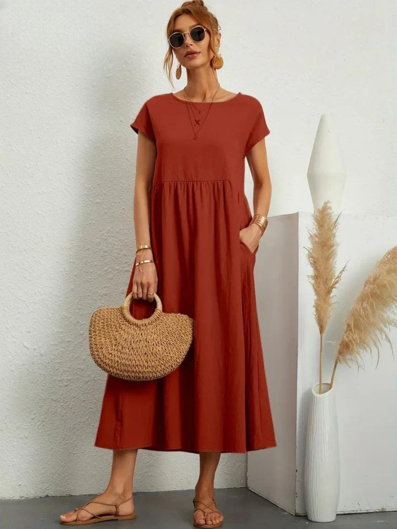 Sofía | Vestido Fluido de Verano para Mujer con Corte Holgado 9