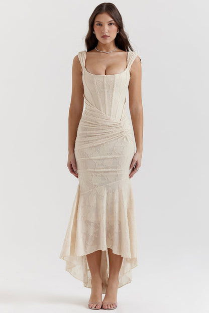 Sofía | Vestido Largo Elegante con Cintura para Mujer 4