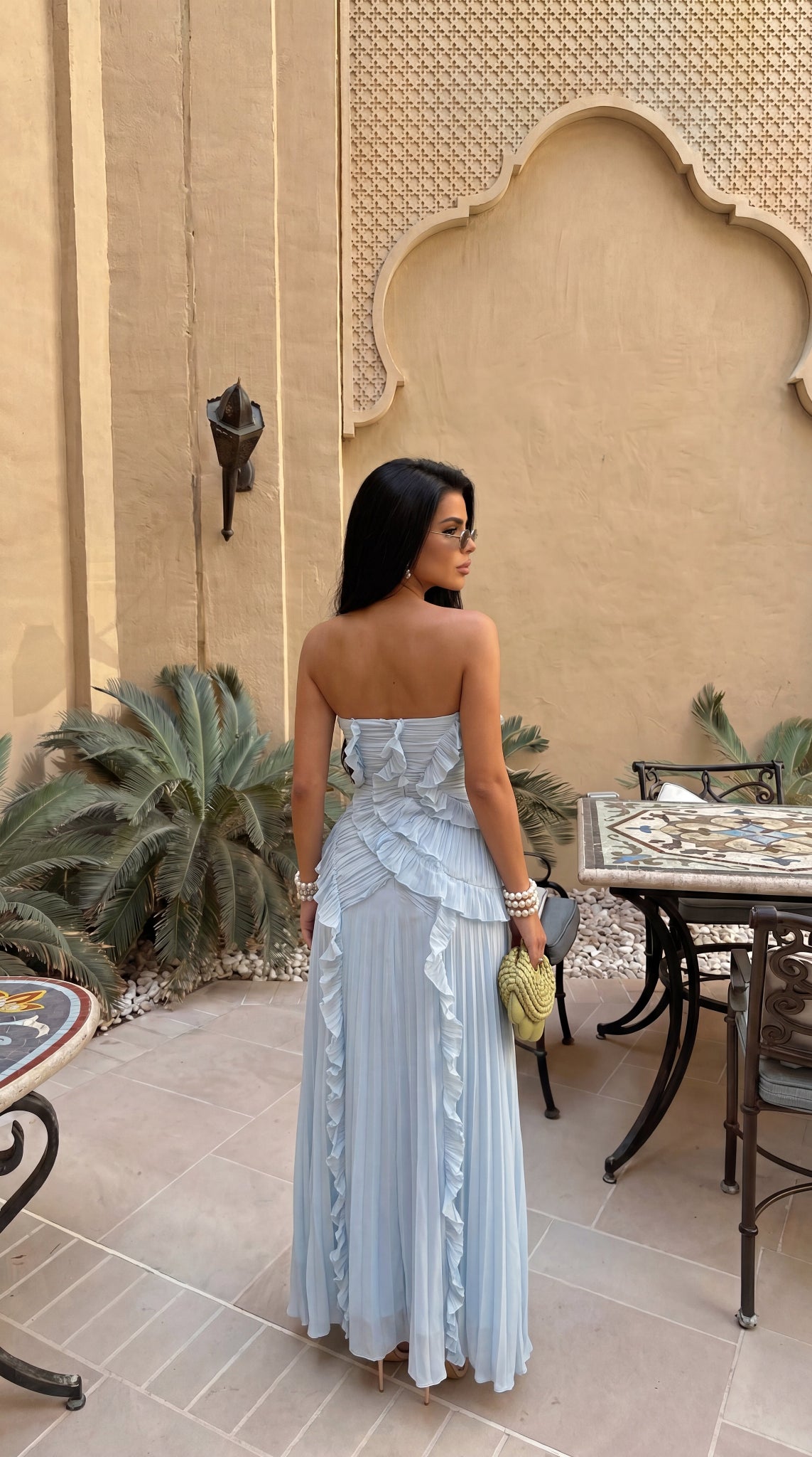 Sofía | Vestido Largo Elegante con Volantes para Mujer 2