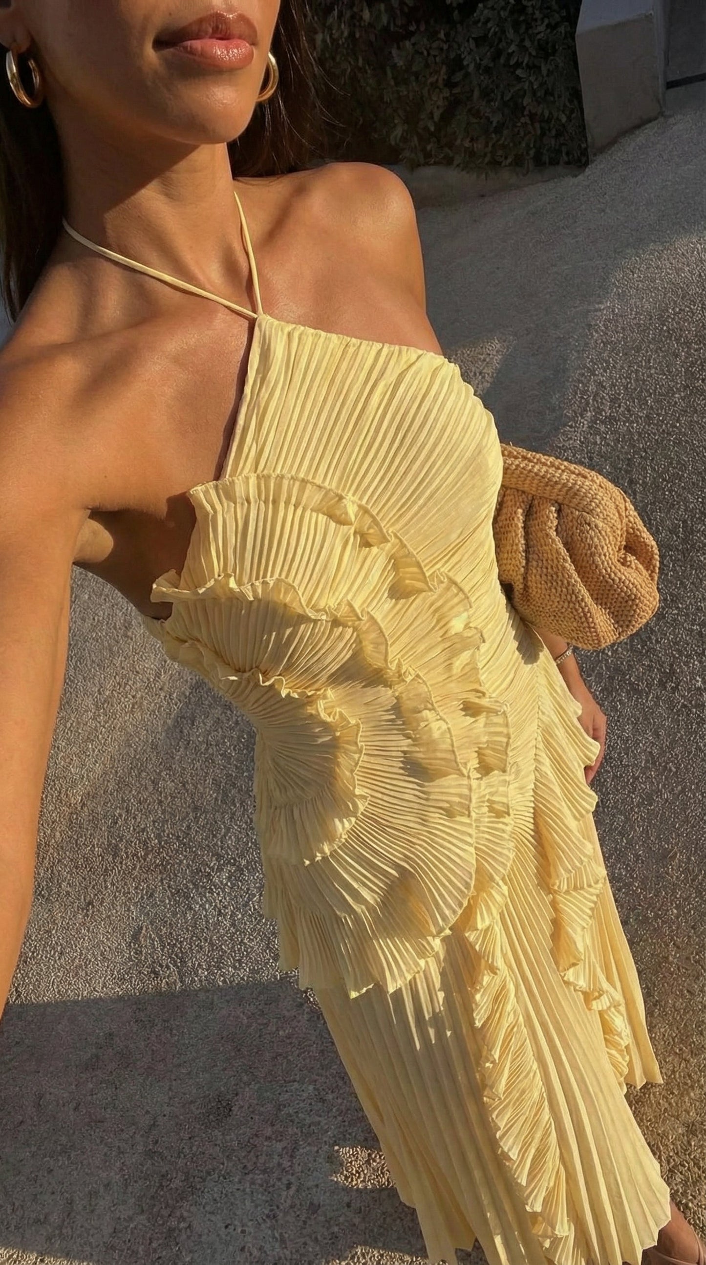 Sofía | Vestido Largo con Volantes Elegantes para Mujer 2