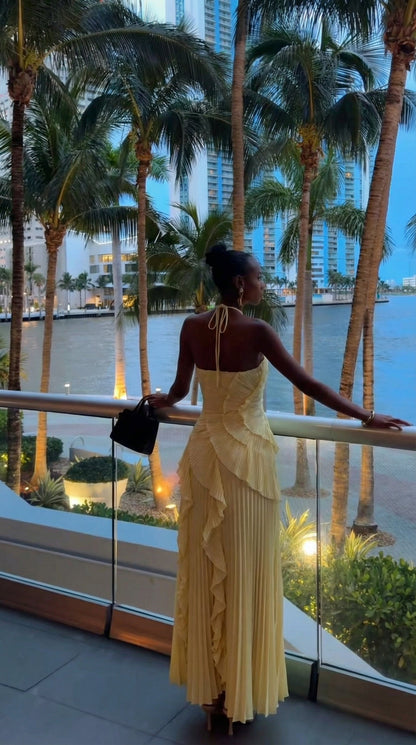 Sofía | Vestido Largo con Volantes Elegantes para Mujer 3