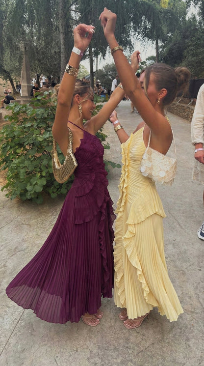 Sofía | Vestido Largo con Volantes Elegantes para Mujer 5