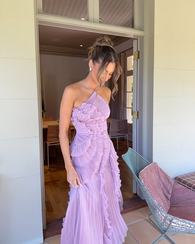 Sofía | Vestido Largo con Volantes Elegantes para Mujer 7