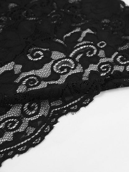 Sofía | Vestido Largo de Encaje Semitransparente para Mujer | Vestido Largo Fiesta Elegante 3