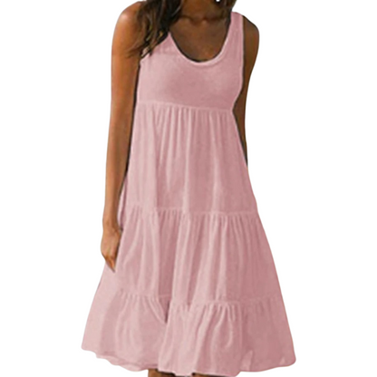 Sofía | Vestido Midi Bohemio Sin Mangas para Mujer 3