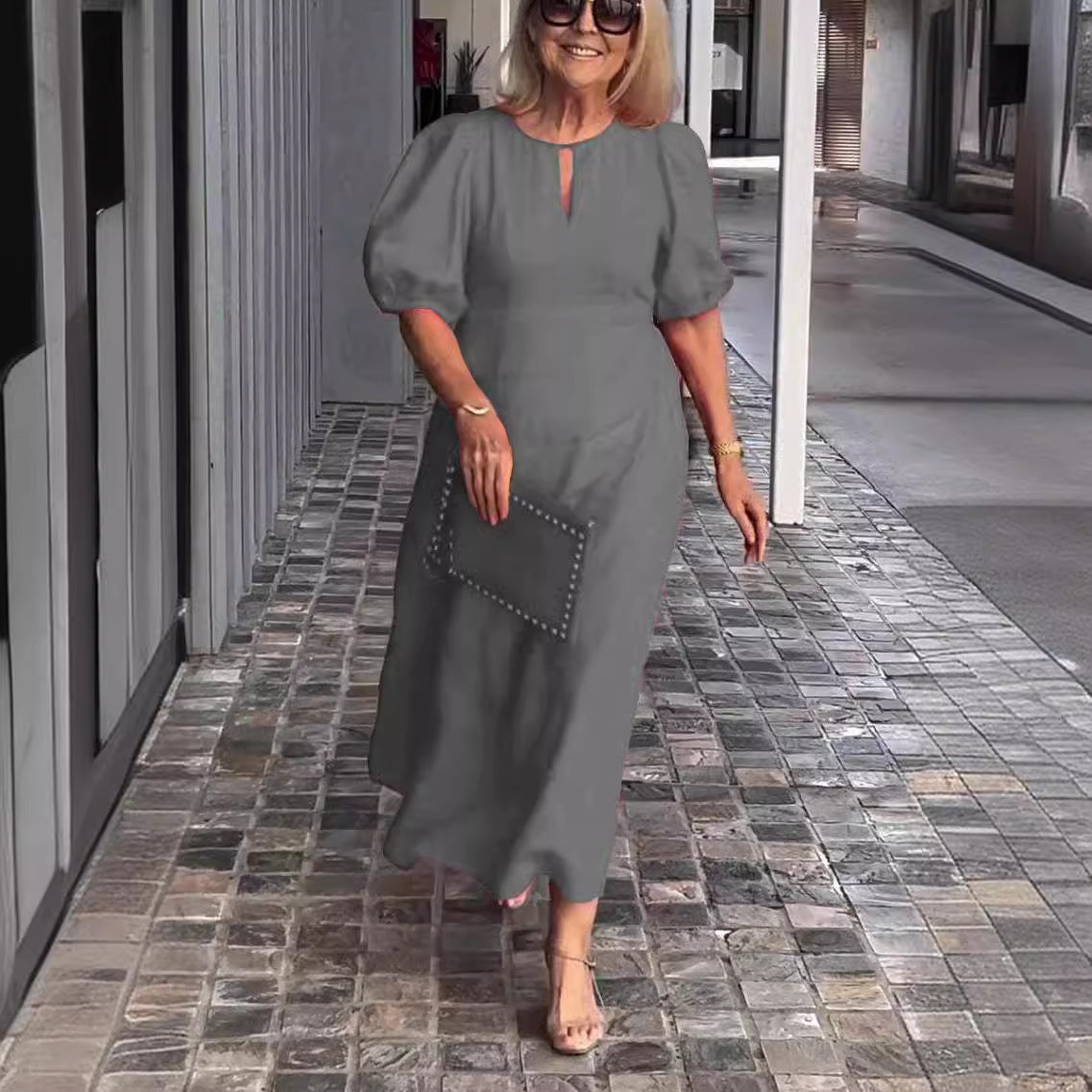 Sofía | Vestido Midi Elegante para Mujer con Silueta Fluida 1