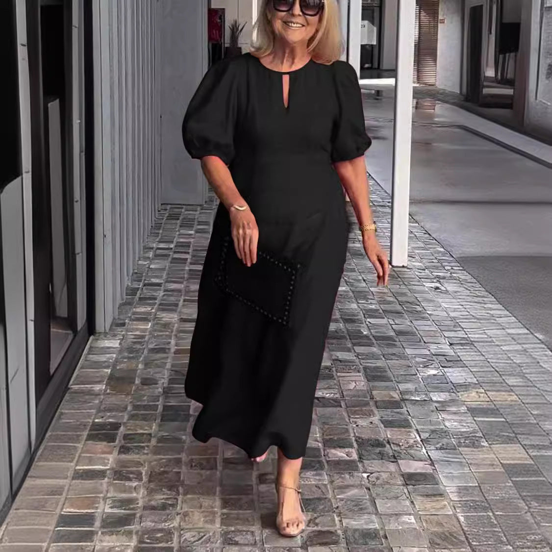 Sofía | Vestido Midi Elegante para Mujer con Silueta Fluida 2