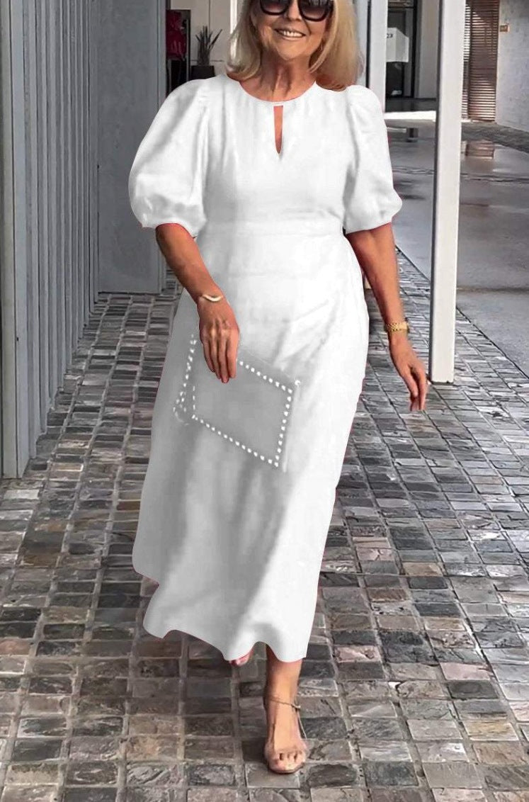 Sofía | Vestido Midi Elegante para Mujer con Silueta Fluida 4