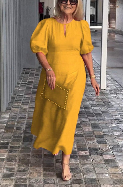 Sofía | Vestido Midi Elegante para Mujer con Silueta Fluida 5