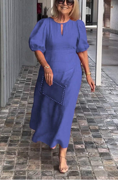 Sofía | Vestido Midi Elegante para Mujer con Silueta Fluida 6